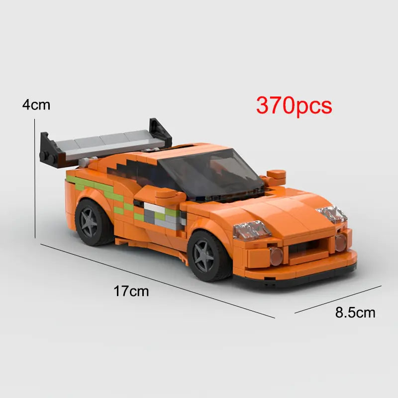 Supra Furious1 Bricks Car Toy